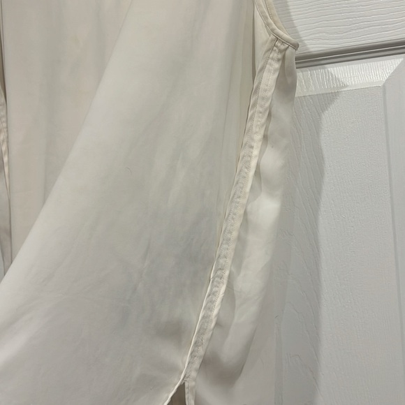 LOFT Tank Shell Womens Cream Size Medium - Picture 3 of 5